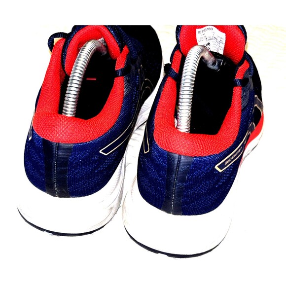 Men's ASICS GEL-Excite 7 Running Sneaker Tuna Blue / Red Size 7  101B183 - Picture 3 of 6